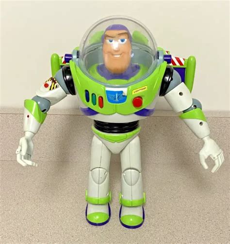 Buzz Lightyear Disney Pixar Thinkway Toy Story Lights Sound Works