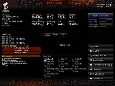 BIOS And Software GIGABYTE Z790 Aorus Xtreme Motherboard Review