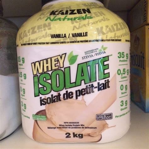 Kaizen Whey Isolate Protein Powder Vanilla Reviews In Protein Drinks