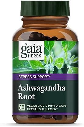 Amazon Gaia Herbs Ashwagandha Root Vegan Liquid Phyto Capsules