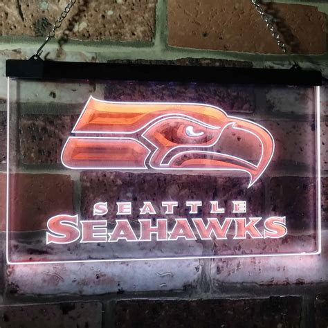 Seattle Seahawks Football Bar Neon-like LED Sign on sale!