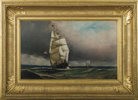 Sold Price Antonio Jacobsen American 1850 1921 Two Paintings Of