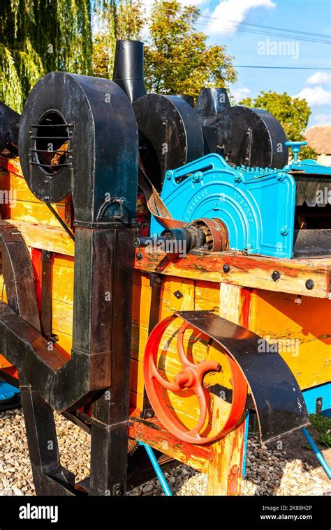 old agricultural machinery Stock Photo - Alamy