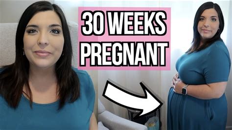 30 Week Pregnancy Update Symptoms Bump Third Trimester First