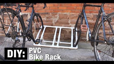 Diy Pvc Bike Rack Youtube