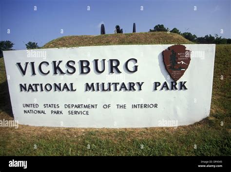 Vicksburg Mississippi National Civil War Military Park Stock Photo - Alamy