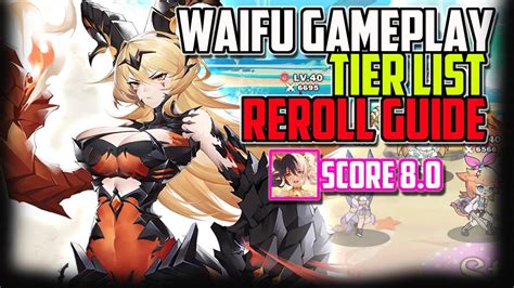 Tier List Reroll Ark Battle Girls Idle Rpg Android Early Access