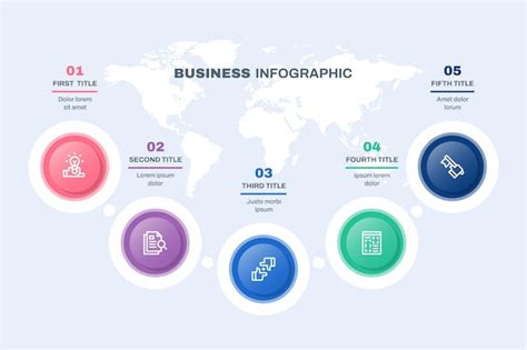 Free Vector | Process infographic template