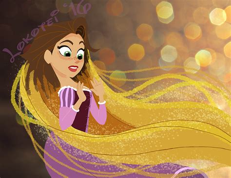 Tangled Rapunzel Long Hair