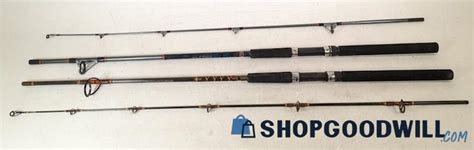 2 Calypso Fishing Rods Each 2 Pieces Mako And Beach Comber