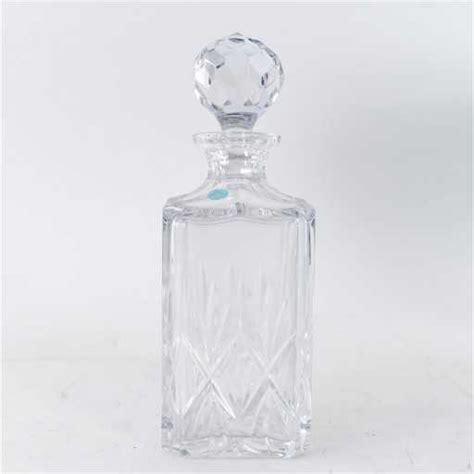 Tiffany And Co Crystal Decanter