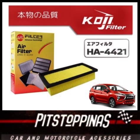 Koji Air Filter Element Air Cleaner Ha For Mitsubishi Xpander