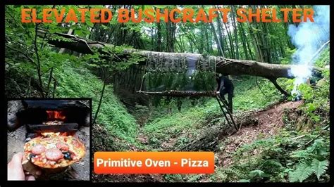 Solo Two Days Camping Bushcraft Camp Build Survival Forest Shelter Off Grid Cooking Asmr