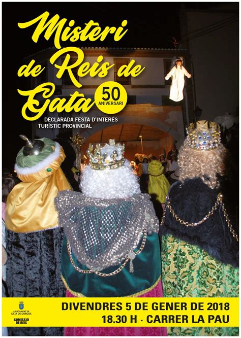 GATA CELEBRA ELS 50 ANYS DEL MISTERI DE REIS Ajuntament De Gata De Gorgos