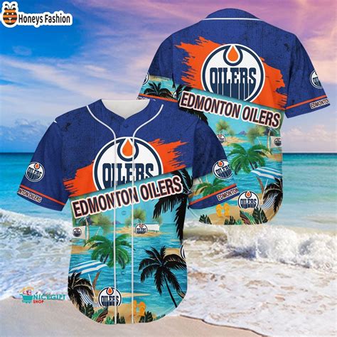 Edmonton Oilers 2023 Baseball Jersey - Honeysfashion