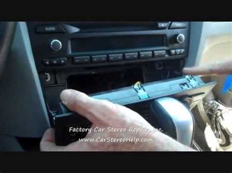 BMW 3 Series Car Stereo Removal 2006 YouTube