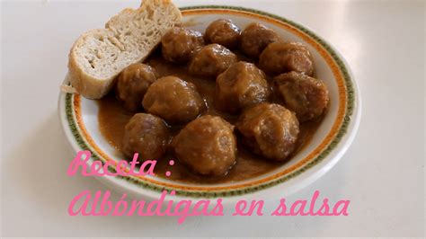 Reproducir Editar Eliminar Receta Albondigas En Salsa Easy Meatballs