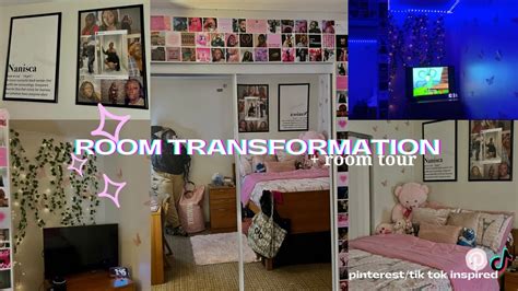 Extreme Room Transformation Room Tour ⎸ Decorate With Me Tiktok And Pinterest Inspired Youtube