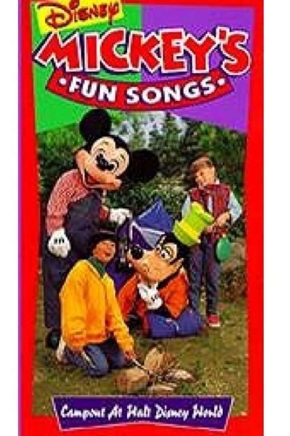 Disney Sing Along Songs Campout At Walt Disney World Fun Musical