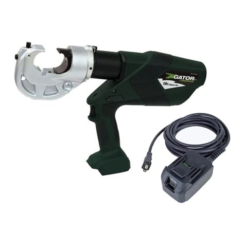 Greenlee Gator Ek Crimp Tool Instruction Manual Manualslib