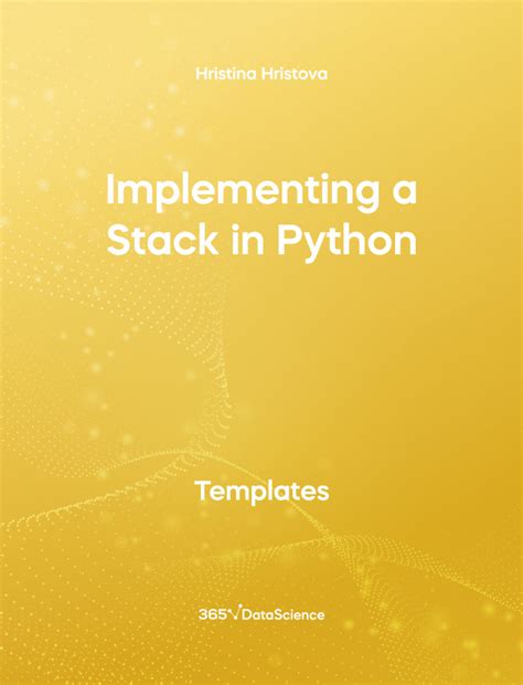 Implementing A Stack In Python Template Data Science