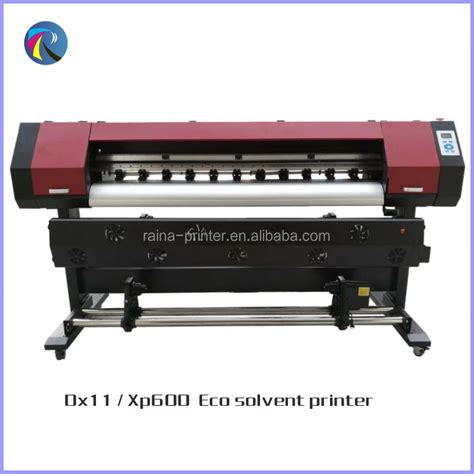 Xp600 Printhead Eco Solvent Printer With Original Maintop Software 1 6m