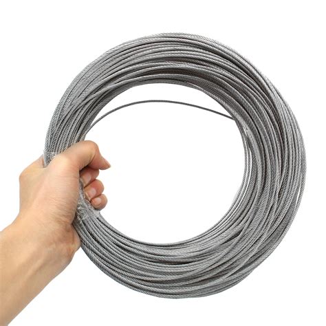 Mm Stainless Steel Wire Rope Tensile Diameter Structure Cable