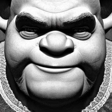 KREA AI - hyper realistic portrait of shrek, cinematic, arts...