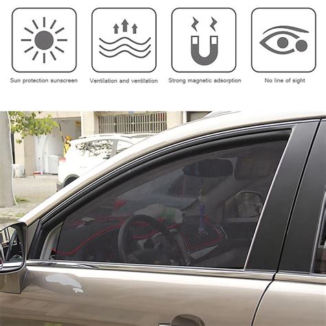 Magnetic Automobile Sun Shade Car Uv Protection Curtain Car Windows