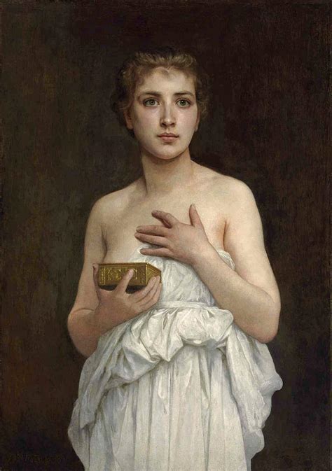 Pandora Painting by William-Adolphe Bouguereau - Pixels