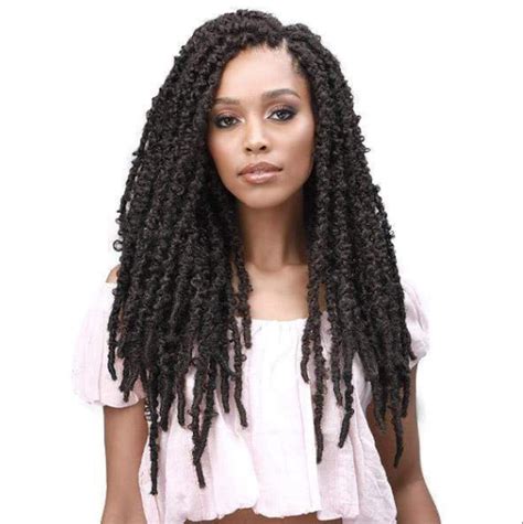 Bobbi Boss Pre Loop Crochet Braid 3x Calif Butterfly Locs 18 Shop Co