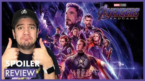 Avengers Endgame Spoiler Review Youtube