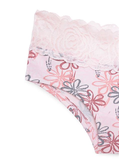 Ripley CALZÓN ENCAJE INDEX PARA MUJER PINK HOT DAISY