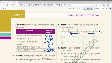 Solucionario De La Evaluaci N Formativa Matem Tica Octavo A O Youtube