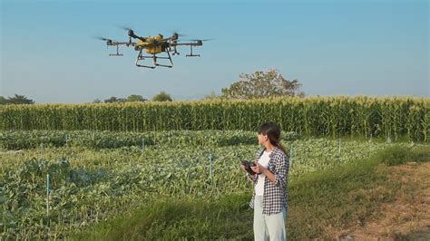 Drone Farmer Stock Video Footage for Free Download