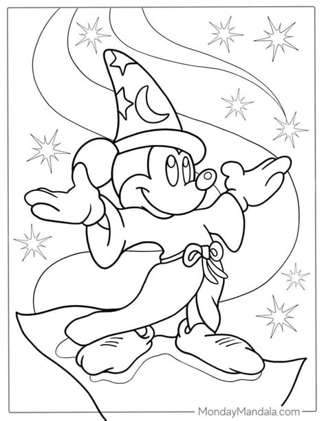 Mickey Mouse Friends Coloring Pages