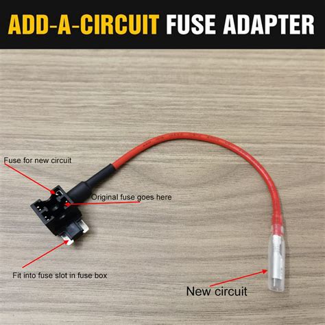 Snapklik Gebildet V V Low Profile Add A Circuit Fuse Tap