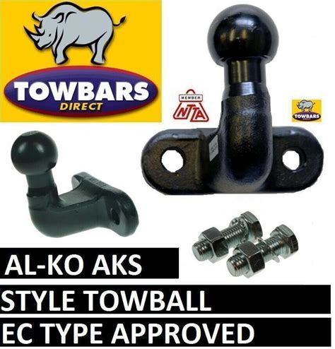 Alko Towball Tow Ball For Al Ko Aks Caravan Stabiliser Hitches Long