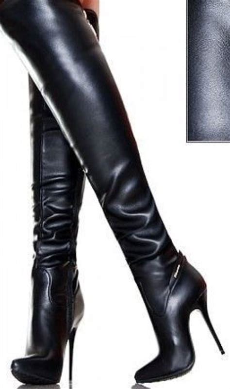 Pin By Matteo Bianchi On Leatherextreme Leather Thigh High Boots