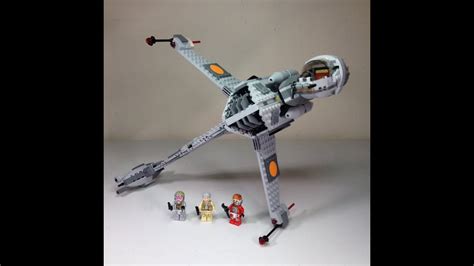 LEGO Star Wars B-wing set 75050 Full Review Summer 2014 wave - YouTube