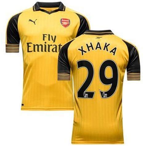 Arsenal Bortedrakt 2016 17 XHAKA 29 Barn Unisportstore No