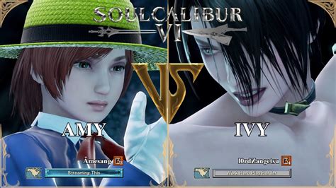 Soulcalibur Vi Amesang Amy Vs L Rdzangetsu Ivy Xbox Series X