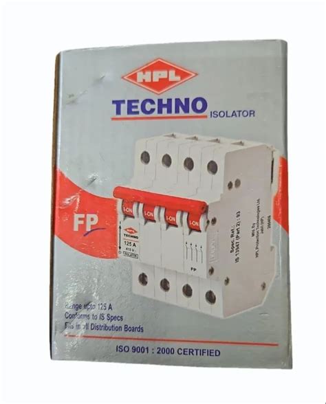 Hpl Isolator Latest Price Dealers Retailers In India