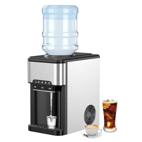 Water Cooler Dispenser 3 In 1 With Built In Ice Maker And 3 Temperature