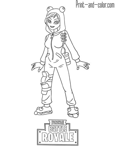 Fortnite Coloring Pages Print And