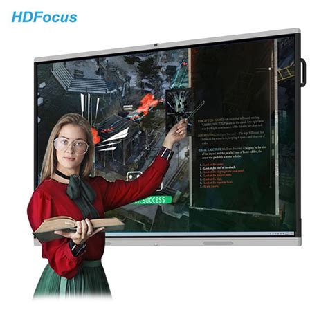 Digital Interactive Display Smart Whiteboard For Teaching Manufacturers ...