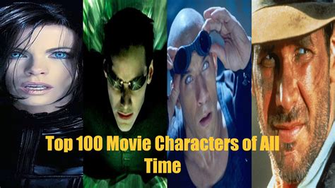 Top 100 Movie Characters of All Time (1-10) – Narik Chase Studios