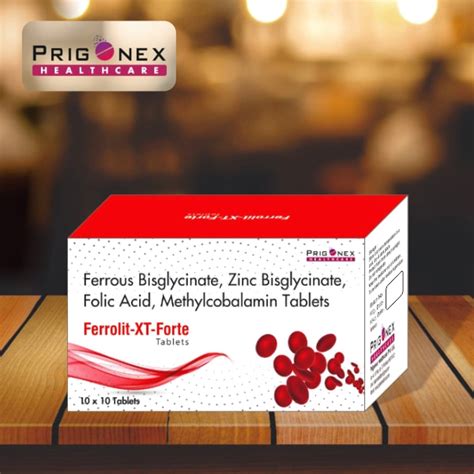 Ferrolit Xt Tablets Prigonex Healthcare Pvt Ltd