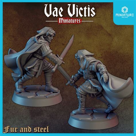 Vae Victis Elf Swordsman With 25mm Base For Dnd Tabletop Rpg Use Shopee Philippines