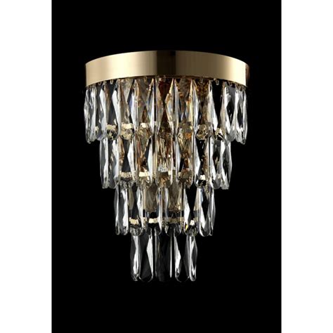 Бра Crystal Lux ABIGAIL AP3 GOLD/TRANSPARENT — купить в официальном ...